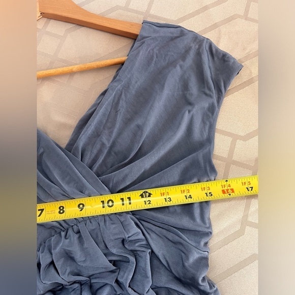 Tiffany Rose FRANCESCA MATERNITY MAXI DRESSIn Steel Blue Size 3 or 8-10 US - Picture 7 of 8